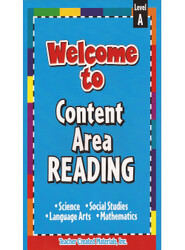Welcome to Content Area Reading A(SB+CD)