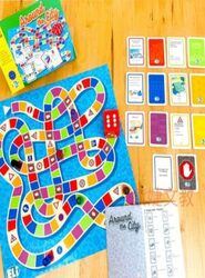 英文桌遊 𝗔𝗿𝗼𝘂𝗻𝗱 𝘁𝗵𝗲 𝗖𝗶𝘁𝘆 (行人停看聽)