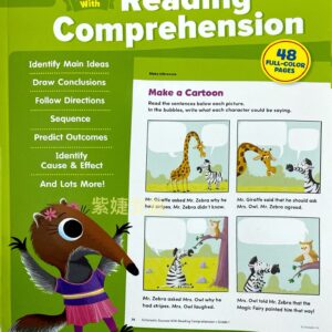 Scholastic Success with Reading Comprehension Grade 1